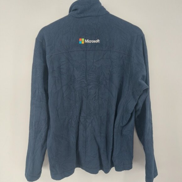 Patagonia Micro Fleece Jacket Navy Size Medium Blue - Picture 10 of 10